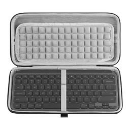 GEEKRIA Hard Shell Keyboard Case Travel Carrying Bag, Compatible with Logitech MX Keys Mini Minimalist Wireless Illuminated Keyboard (Grey) image 1
