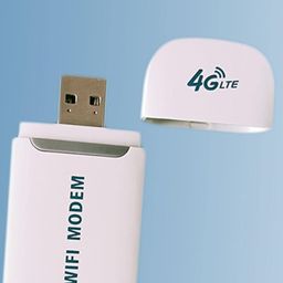 merishopp 4G LTE USB Modem Dongle Universal WiFi Wireless Portable for Laptop Desktop White | Computers/Tablets & Networking | Home Networking & Connectivity | USB Wi-Fi Adapters/Dongles image 3