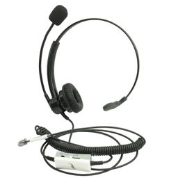 VISBR Professional Single Ear Noise Canceling Office/Call Center Headset with Rj9 Quick Disconnect Cord Works with Cisco, Avaya, Polycom, Mitel, Yealink, Grandstream, NEC, Nortel, Shoretel, Allworx & image 5