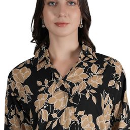 rai sahab Women's Co-ord Set REon Top and Trouser Pant Set |Two Piece Coord Set | Formal Cord Set(88904MULTI) image 5