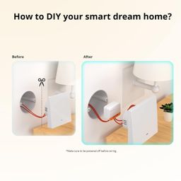 Ledgebit ZBMINIL2 Extreme Zigbee Smart Switch No Neutral Required | Zigbee Bridge Required | Compatible with Zigbee Home Automation Devices image 4