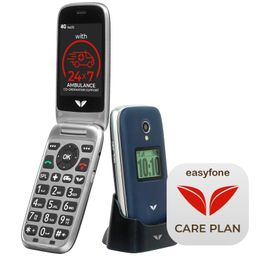easyfone Royale 4G -2.8 Flip Phone with 20+Senior Citizen Friendly Features | Loud Sound,Photo Speed dial,SOS Button, App for Remote Configuration & Quick Ambulance Coordination | 2 Years Warranty image 3