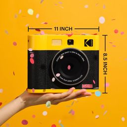 KODAK Mini Shot 4 ERA 4PASS 2-in-1 Instant Camera and Photo Printer (4x4) (Black, Camera + 70 Sheets) image 5