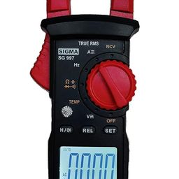 SIGMA Digital AC/DC TRMS Clamp Meter SG997 upto 600A AC/DC image 1