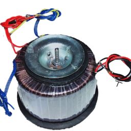 Electronic work Toroidal Transformer 45-0-45 10 Ampere with 12-0-12 with 0-12 3 Ampere for Mosfet Audio Amplifier Board Pure Copper with nut Bolt and Rubber image 1