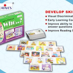 Creative's Let's Find Out-Who | WH Question Series | Self-Correcting Match Ups Game | Who is The Part of What, When, Where, Why, How Series | Learning Educational Puzzles | Game for Ages 4 & Up image 5