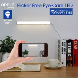 OPPLE Polycarbonate Led Under Cabinet Light, 1Ft Usb Plug In Led Batten Light With 5Ft Cable & Switch Controller, 5-Watt, Natural Light- 4000K (Yellowish) image 2