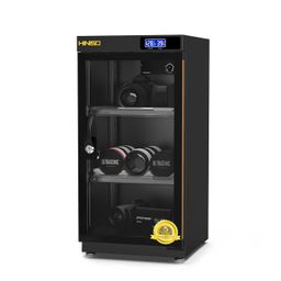 AD-50C Digital Display Dry Cabinet for Cameras - 50 litres | Comes Up with Built-in Hygrometer for Humidity Control | Safe & Durable Lens Storage image 1