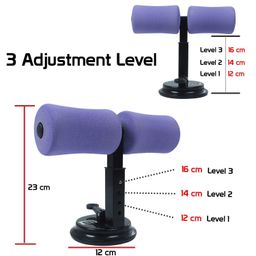 driza Sit-Up Bar With Foam Handle and Rubber Suction Seat Up Fitness Equipment Sit-ups and Push-ups Assistant Device For Weight Lose Gym Workout Abdominal Curl Exercise Work Out Trainer image 2