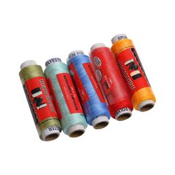 Mancloem Multicolor Polyester Threads Box for Sewing and Tailoring Craft | Ladies Special Dhaga Sewings Threads Spools with Fast Colour Design | 100 Tubes (150m Each Spools) image 3