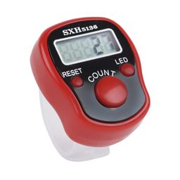 Aim Emporium Manual Digital Hand Tally Counter/Finger Counter with Led Light Color Red image 5