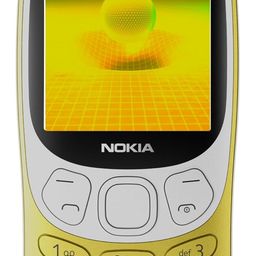 Nokia 3210 4G | All-New Classic Keypad Phone with Dual SIM, YouTube, Scan & Pay UPI, Rear Camera, Wireless FM Radio, MP3 Player, Bluetooth & USB Type C | Y2K Gold image 2