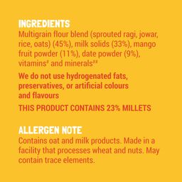 Slurrp Farm No Added Sugar Instant Cereal | Ragi, Rice and Mango with Milk image 4