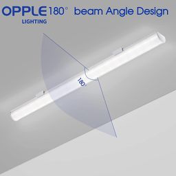 OPPLE Polycarbonate Led Under Cabinet Light, 1Ft Usb Plug In Led Batten Light With 5Ft Cable & Switch Controller, 5-Watt, Natural Light- 4000K (Yellowish) image 3