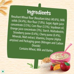 CERELAC Baby Food Cereal | Wheat Rice Mixed Fruit for 10 to 24 Months Baby | Source of Iron & Protein | Instant Baby Food Cereal | 300g image 3