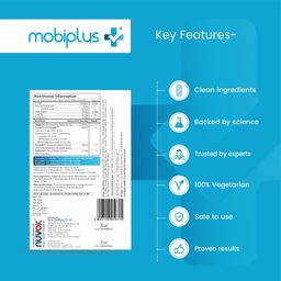 nuvox healthcare MOBIPLUS – Joint Health Supplement with Veg. Glucosamine, Boswellin, Curcumin C3 Complex & Piperine for Joint Strength, Cartilage Health, Mobility & Flexibility – 30 Tablets image 5