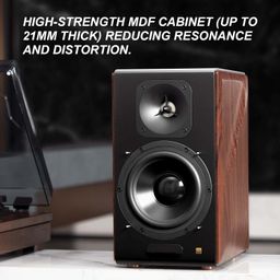Edifier S3000MKII Audiophile Active Speakers, Wireless Powered Bookshelf Speaker Bluetooth 5.0 aptX with Planar Diaphragm Tweeters, Hi-Res Audio and 6.5" Woofers(Upgraded) image 5