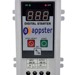 APPSTER Cyclic Timer Digital 24VDC (ON/Off in SEC/MIN) Electronic Timers for Fogger, Hydrophonics, Mist Kit & Other cyclic, Auto Stop Application Up to 10A image 1