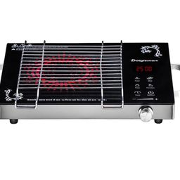 DIGISMART Emerald Induction 2500 Watts Stove Auto-Off Safety Works with All Cookware, Glass Top Design, Soft Touch Controls come with 1 Year Warranty (Black) image 1
