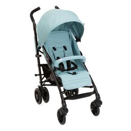 artsana Chicco Lite Way Stroller I Pram with Bumper bar | Extended Canopy | Fully Reclining backrest with 4 Positions|Linked Brakes & Swivel Wheels(Hydra, Blue) image 1