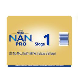 NAN PRO Stage 1 Infant Formula Milk Powder for Babies (Up to 6 Months) - with Probiotic, 1.2kg Bag-in-Box Pack image 5