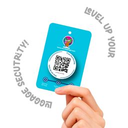 My-BagTags Luggage Tags - QR Enabled Tags - Just Scan to Contact The Owner – Redefining Luggage Recovery with QR Technology - Pack of 2 Tags image 4