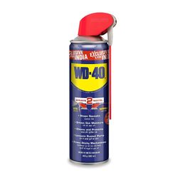 WD-40 Smart Straw 500ml | Multipurpose Spray to Clean Rust, Limescale, Jams, Stains, Hinges, Chains and Surfaces | All Purpose Cleaner for Home Improvement, Loosen Stuck & Rusted Parts | From Pidilite image 1