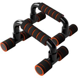 FirstFit Non-Slip Handles Push-Up Bars Stand | Push Up Handles with Cushioned Foam Grip and Non-Slip Sturdy Structure - Multicolor image 1