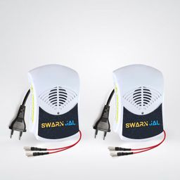 Swarn Jal ? (Model: AI-MI-2) Electric Water Tank Overflow Alarm, 220V AC Powered, Loud Human Voice, Two Sensors, Shock Proof-Insulated from Mains, Hindi-English Human Voice image 1