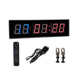 Enakshi (LABEL) Creations LED Interval Timer Count Down/up with Remote Clear Digital Display Gym Timer image 1