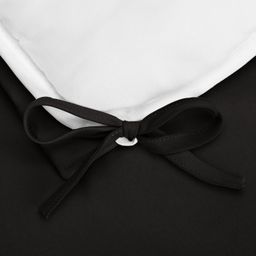 amazon basics AmazonBasics Microfiber Comforter Cover Set with pillow cover - Single, 2-Piece (66x90-inch), Black image 4