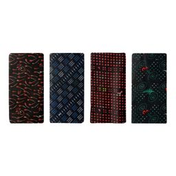 blue leaf 100% Pure Cotton Printed Lungies for Men (Size_2.25 Meter || Assorted Coloured Pack of 4) image 1