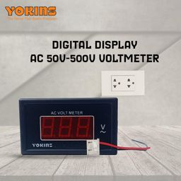 yokins Digital Display AC 50V-500V Voltmeter (Self Powered), Pack of 2 image 4