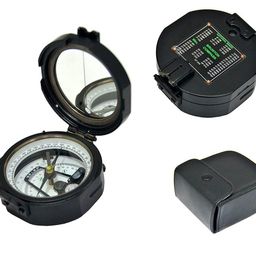 generic Brass Geological Brunton Compass Transit Survey Compass, for Survey Testing & Measuring image 1