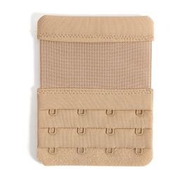 akaayuko Bra Extender 4 Hook Soft Stretchy Bra Strap Extension, Pack of 3 image 4