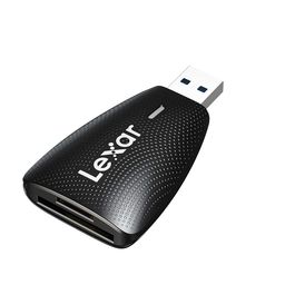 Lexar Multi-Card 2-in-1 USB 3.1 Reader, Up to 312MB/s for UHS-I UHS-II SD Card and Micro SD Card, Compatible with USB 3.0/2.0, Compact Portable Card Reader with High-Speed Transfer (LRW450UBAMZN) image 1