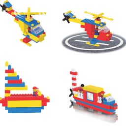TOYZTREND Expert Building Blocks for Kids, Blocks. let Your Kid Make Everything he/she Dreams of. Improves Logical Thinking and Cognitive Skills of Kids (Multicolour) 180+ Pieces image 4