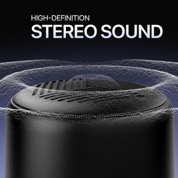 Mivi Play Bluetooth Speakers Wireless with 12 Hours Playtime. Wireless Speaker Made in India with Exceptional Sound Quality, Portable and Built in Mic-Black image 3