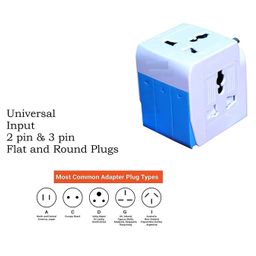 Rensom ECommerce Universal Conversion Multiplug Travel Adapter with Individual Switch with Fuse Protected | multiplug Three pin Plug Socket |3 PIN 3 Way Plug for Home, Office image 5