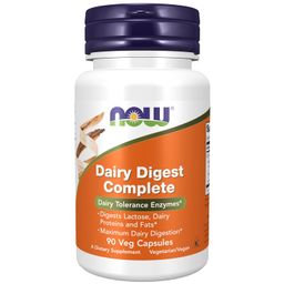 Now Foods Dairy Digest Complete 90 Veg Capsules image 1