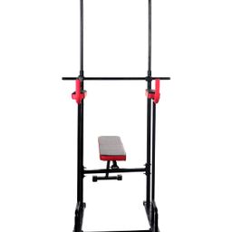 IRIS Multifunctional Power Tower,for Strength Training - Power Tower Pull Up Bar Dip Station Multifunctional Adjustable Push Up Equipment for Home Gym Strength Training image 2