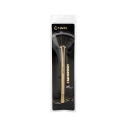 MARS Artist's Arsenal Professional Fan Brush For Face Highlighting | Precise Synthetic Brushes | Feather Soft Touch | Perfect For Highlighting | Luxe Packaging Makeup Brush (Golden) image 5