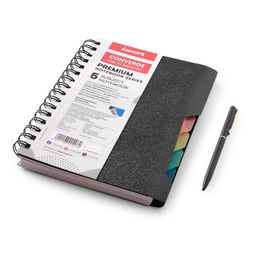 Luxor 5 Subject Notebook | 70 gsm Paper | Single Ruled | Pages - 300 | Count - 1 | 14 x 21.6 CM | Spiral Binding | Versatile for School, Home & Office | Pro & Student-Friendly image 4