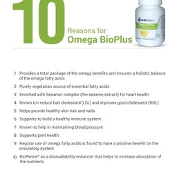 samidirect SAMI Direct Omega Bioplus A Rich Source Of Omega Fatty (3,6,9) Acids To Support Healthy Heart And Brain (30 softgel) image 4