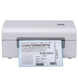 seiben XP D465B USB Direct 4×6" Shipping Label Printer |Adjustable Label Size| 203DPI Resolution 152mm/s Printing Speed Compatible with Windows,Mac,Linux Chrome OS (1Year Warranty) White image 5