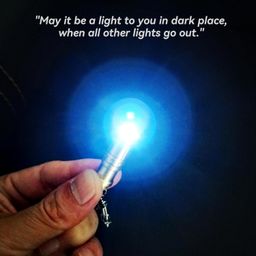 nitefox Super Tiny Mini Small Keychain Flashlight, Smallest Bright Long Lifetime Waterproof Key Ring Light Torch for EDC Emergency Dog Walking Sleeping Reading Gift for Student Kids or Parents(e1 aluminium) image 3