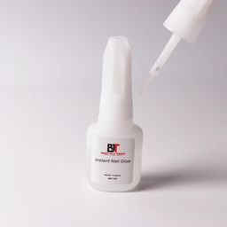 Buddy Jelly Trends Strong Nail Glue Bottle, 10g, Easy Application with Cap-On-Brush-Applicator, Strong Hold for 2-4 Weeks, Travel Friendly, Perfect for Personal, Professional and Salon use image 1