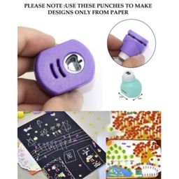 urban festivities Paper Punches for Art and Craft Project Assorted Shapes - 6 Pcs Set Medium Size/Diy Art & Craft Punch Kit for School Projects (Pack of 6) image 3