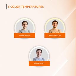 Amazon Basics 12-inch Professional LED Ring Light with Tripod Stand | 3 Color Temperature Modes | 10 Brightness Settings | Suitable for Photoshoot, Makeup, Videography image 4