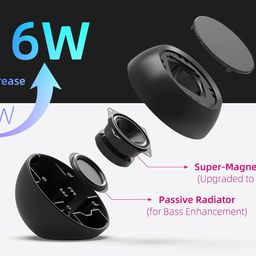 xkx [Single] Computer Speaker for Desktop PC, USB-Powered, Plug-n-Play, Wired, External Speaker for Laptop, with Crystal-Clear Sound, Loud Volume, Rich Bass, Built-in USB-C Adapter for Full Compatibility image 3